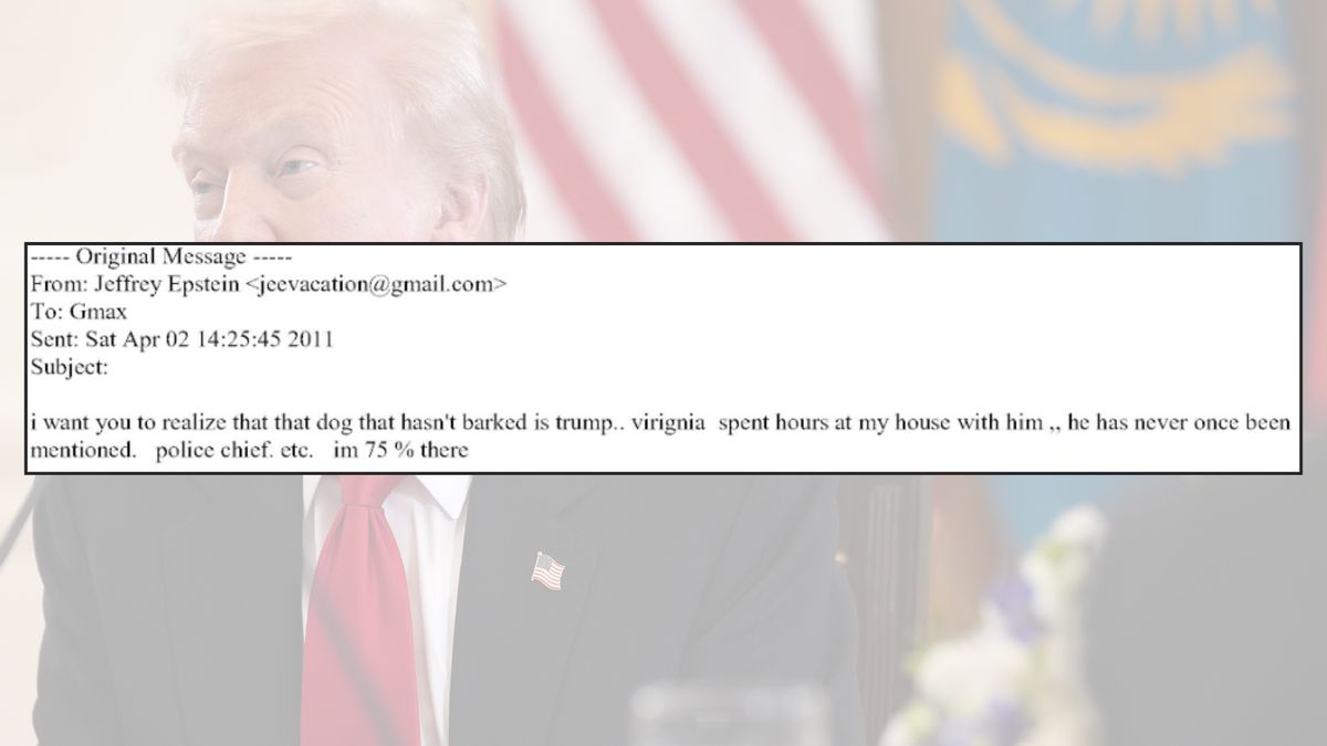 Epstein email called Trump the ‘dog that hasn’t barked,’ claimed he ‘spent hours’ with victim