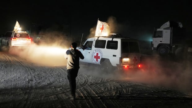 Israel returns bodies of 15 Palestinians to Gaza after receiving remains of hostage