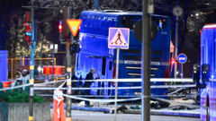 Three killed after bus crashes into Stockholm bus stop