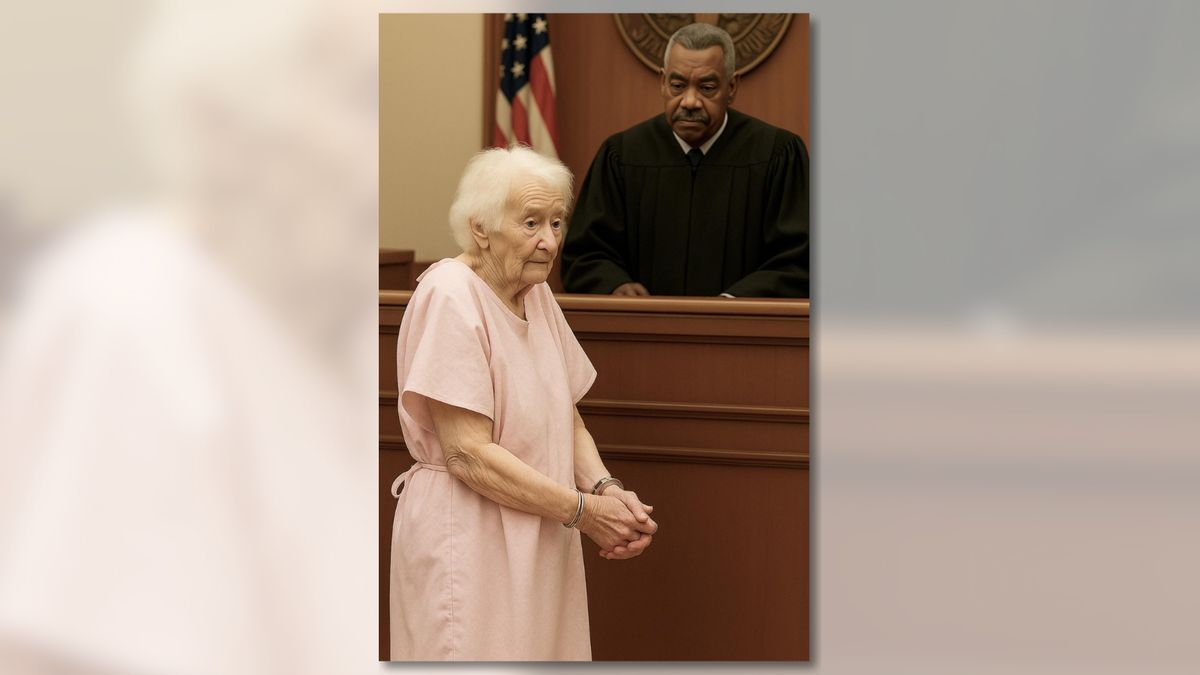 Was a 91-year-old woman arrested after stealing pricey heart medication for her husband?