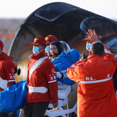 Three astronauts are stuck on China’s space station without a safe ride home