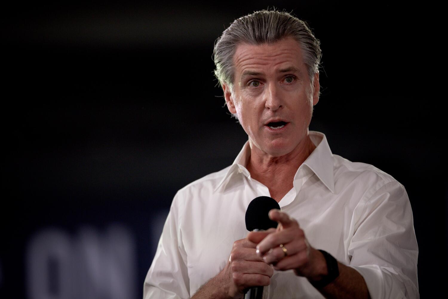 Commentary: Front-runner or flash in the pan? Sizing up Newsom, 2028