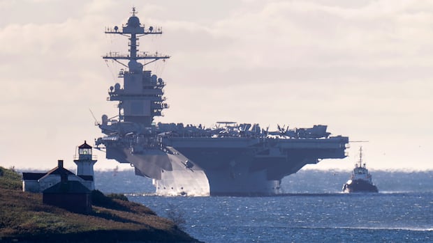 U.S. stations its most advanced aircraft carrier near Venezuela amid escalating show of force