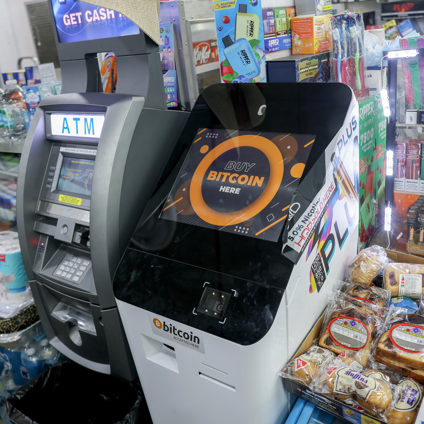 How Fraudsters Use Cryptocurrency A.T.M.s to Target Victims