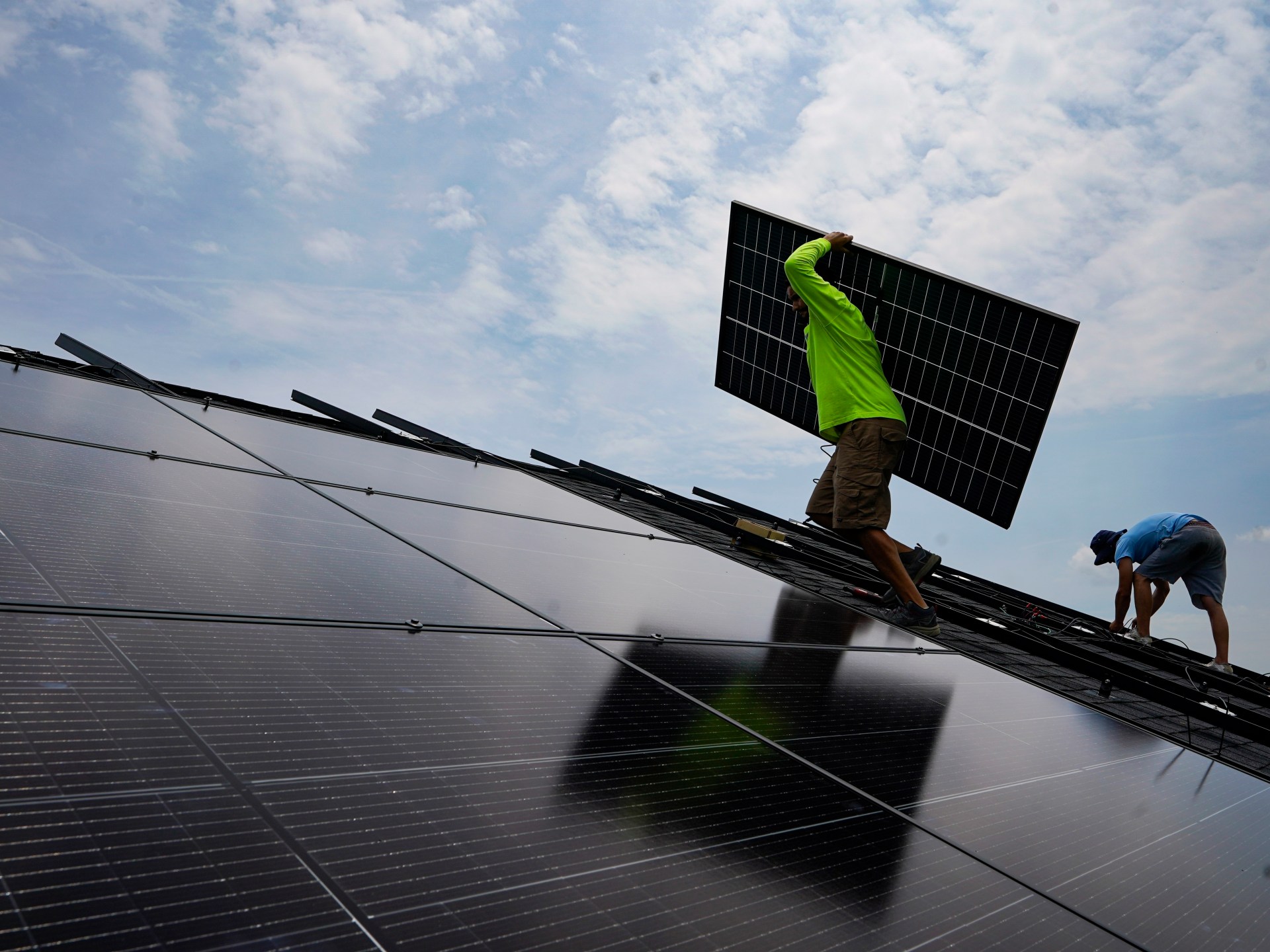 US families’ ‘mind blown’ with cuts to solar rooftop funds