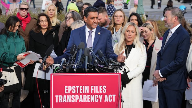 U.S. lawmakers voting on whether to make Epstein files public