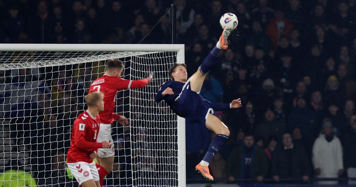 Scotland beat Denmark 4-2 to book first World Cup spot since 1998