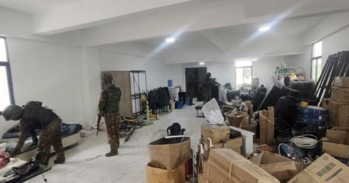 Myanmar military raids online scam hub, arrests nearly 350 on Thai border