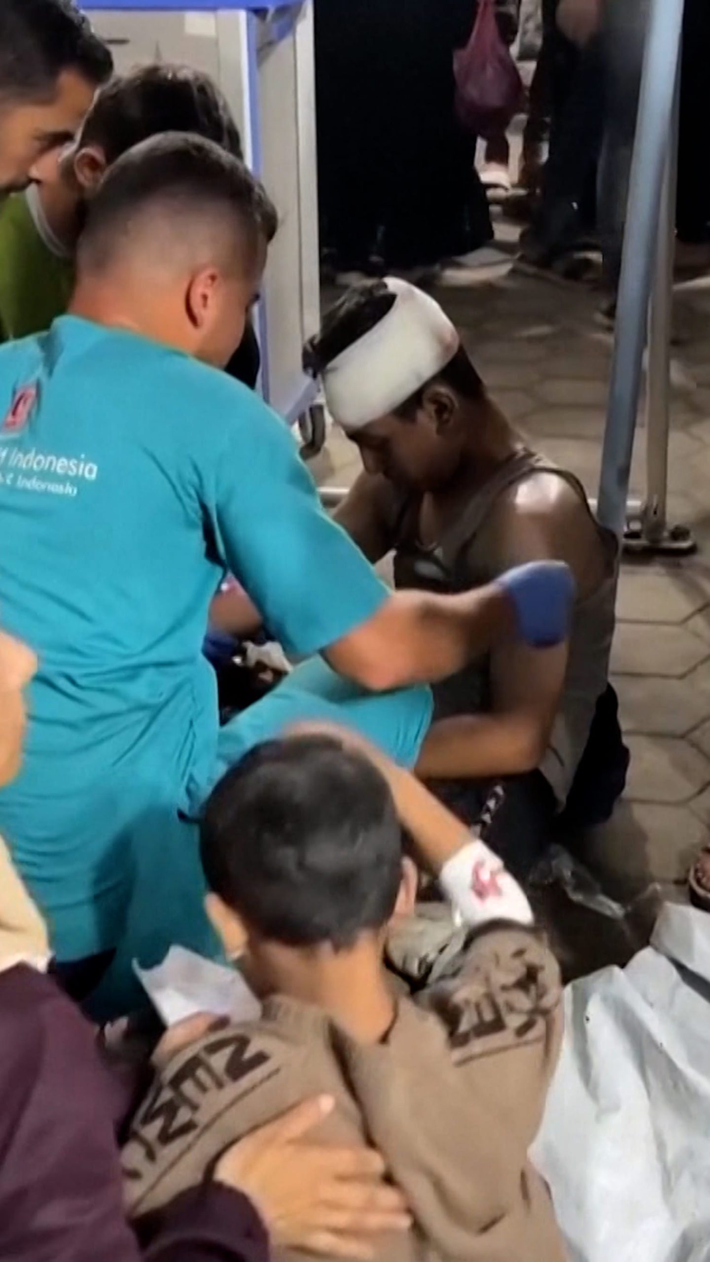 Dozens killed and wounded by Israeli airstrikes in Gaza