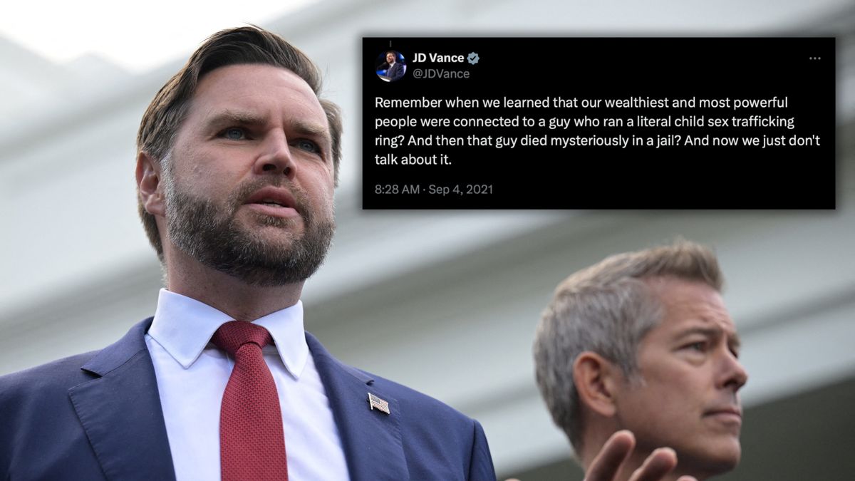 Real Vance post about Epstein from 2021 spreads online after email release