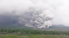Watch: Indonesia’s Semeru volcano spews giant ash clouds as it erupts
