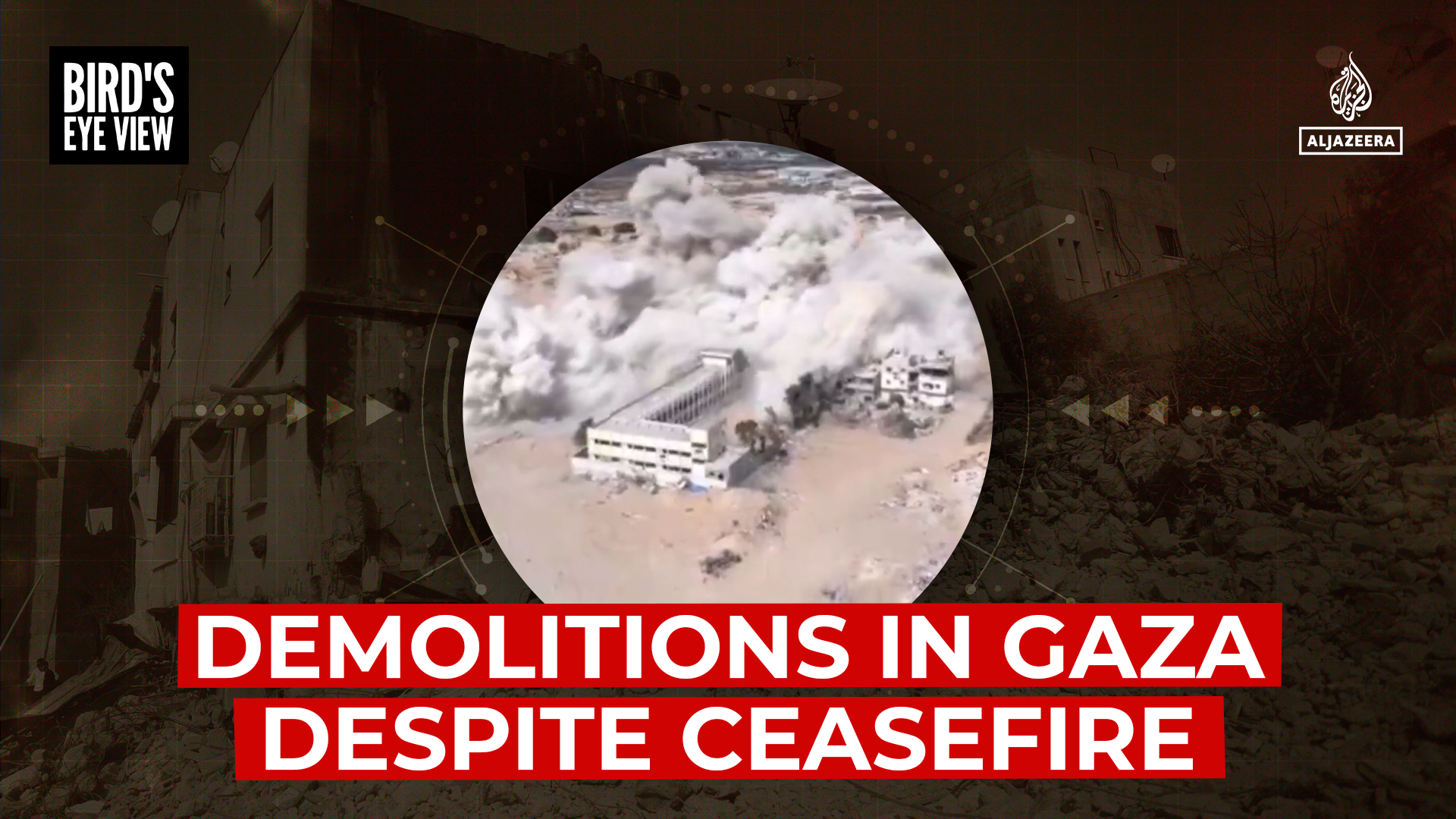 Demolitions in Gaza despite ceasefire