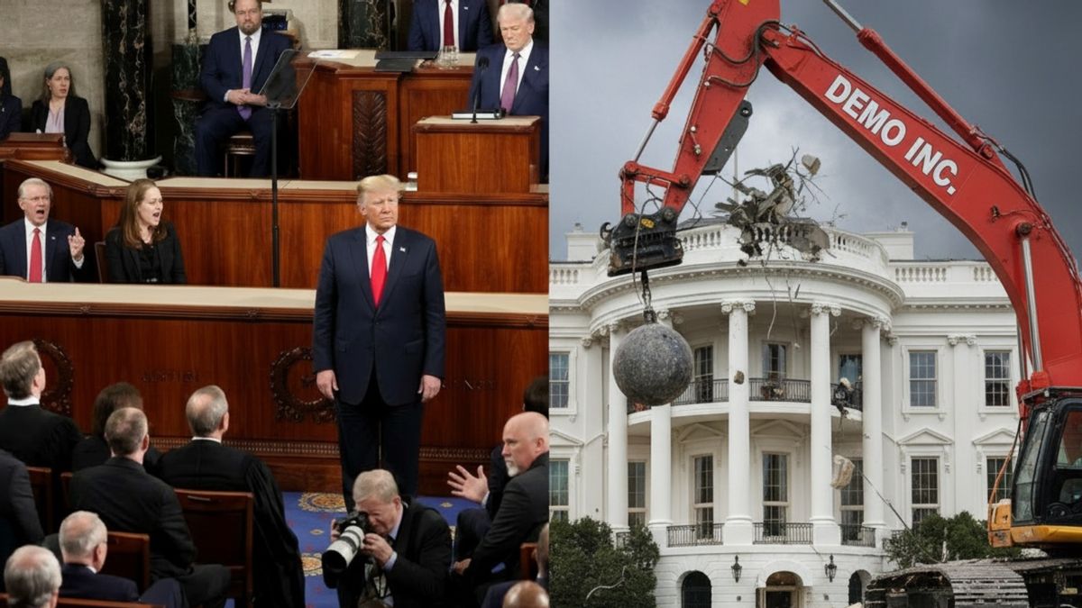 Did Congress block Trump’s access to taxpayer funds until he paid company that demolished East Wing?