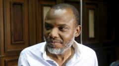 Nigerian separatist leader sentenced to life for terrorism