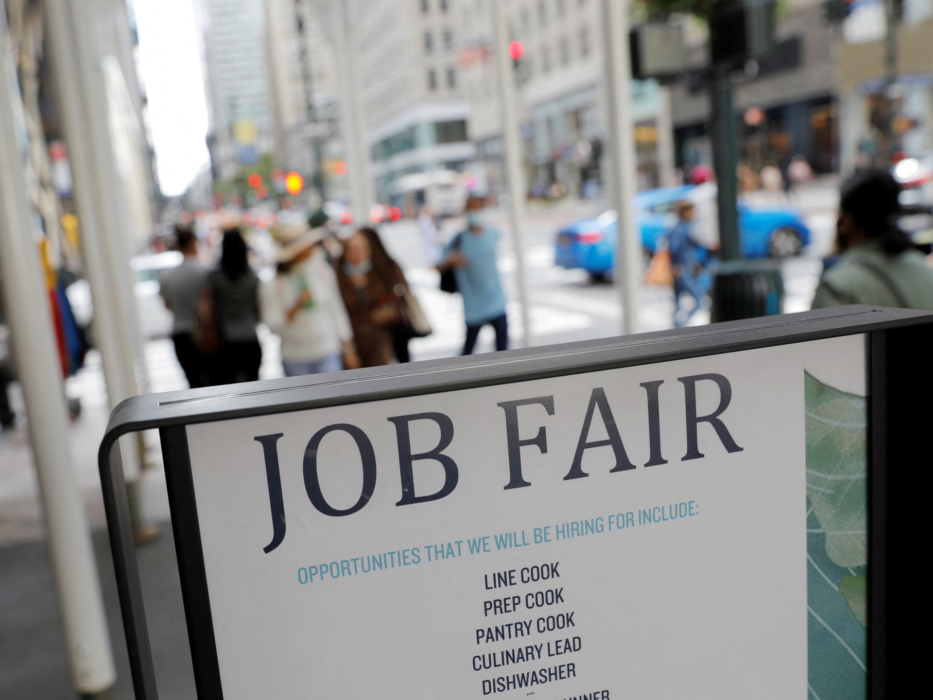 US economy adds 119,000 jobs in September as unemployment rate rises