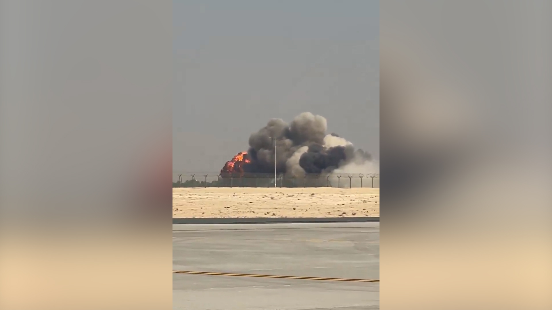 Pilot killed as fighter jet crashes at Dubai Airshow
