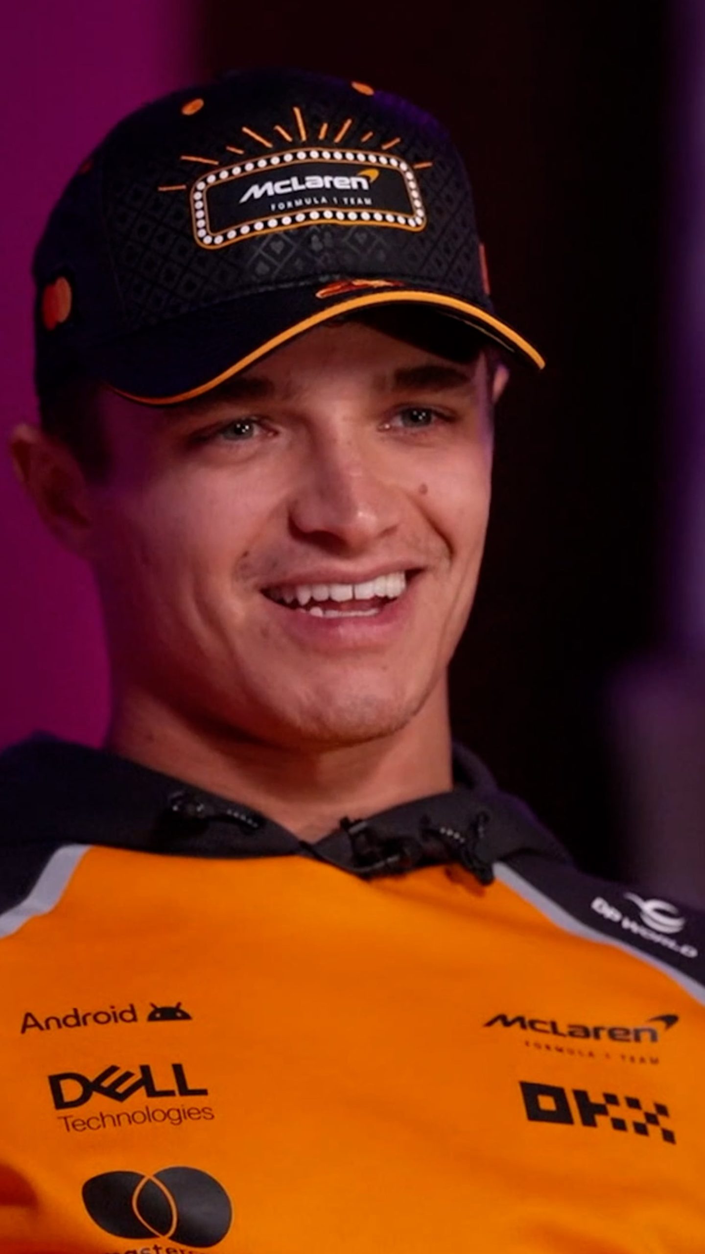 Lando Norris on a potential F1 win in Vegas