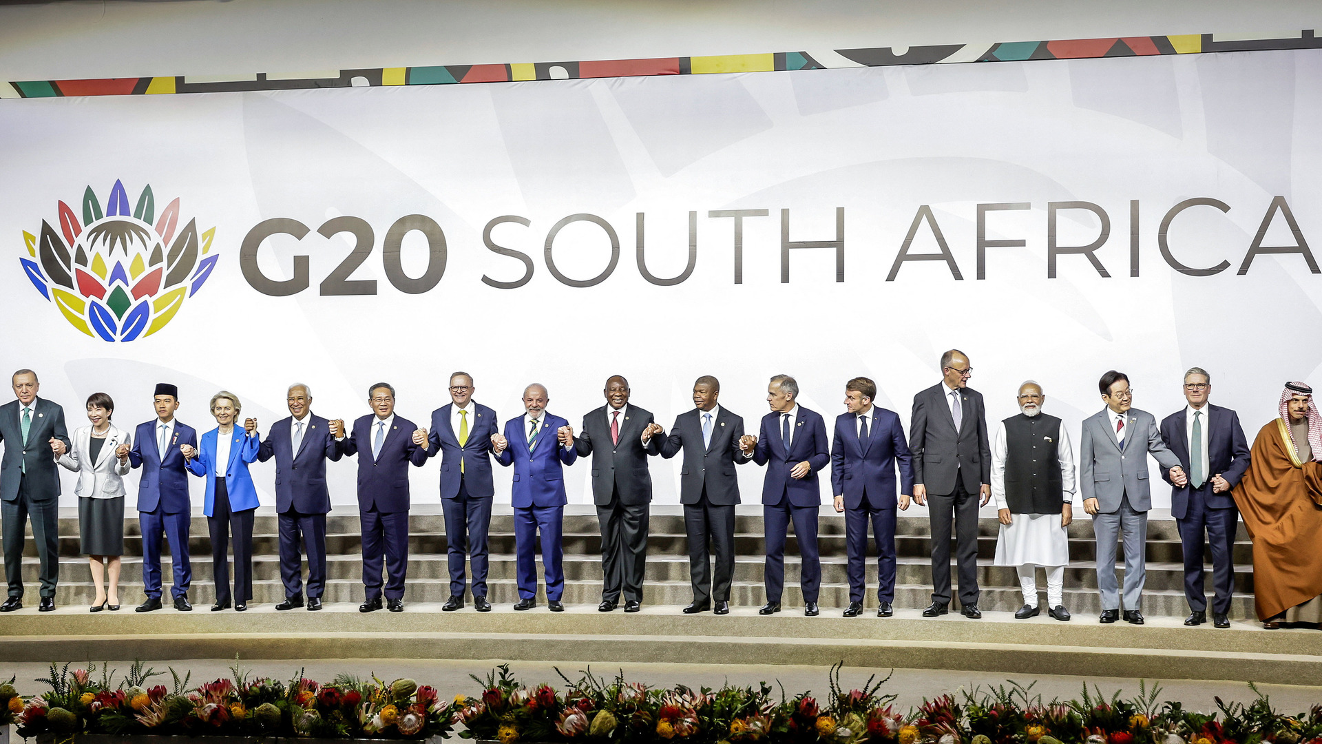 G20 leaders adopt new declaration, even as US boycotts summit