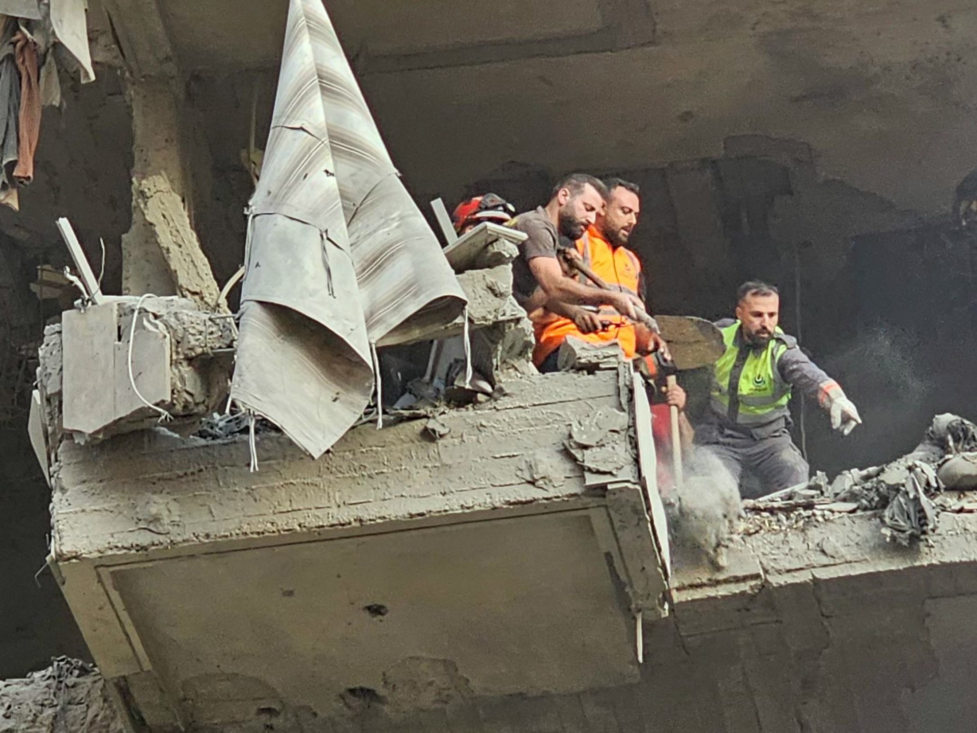 Israel attacks Beirut suburb two days after Lebanon agreed for talks