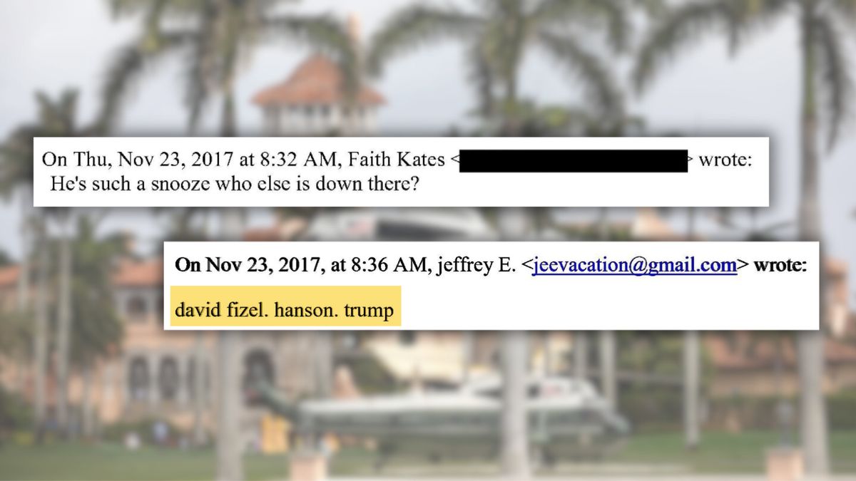 Did Trump and Epstein have Thanksgiving together in 2017? What we know