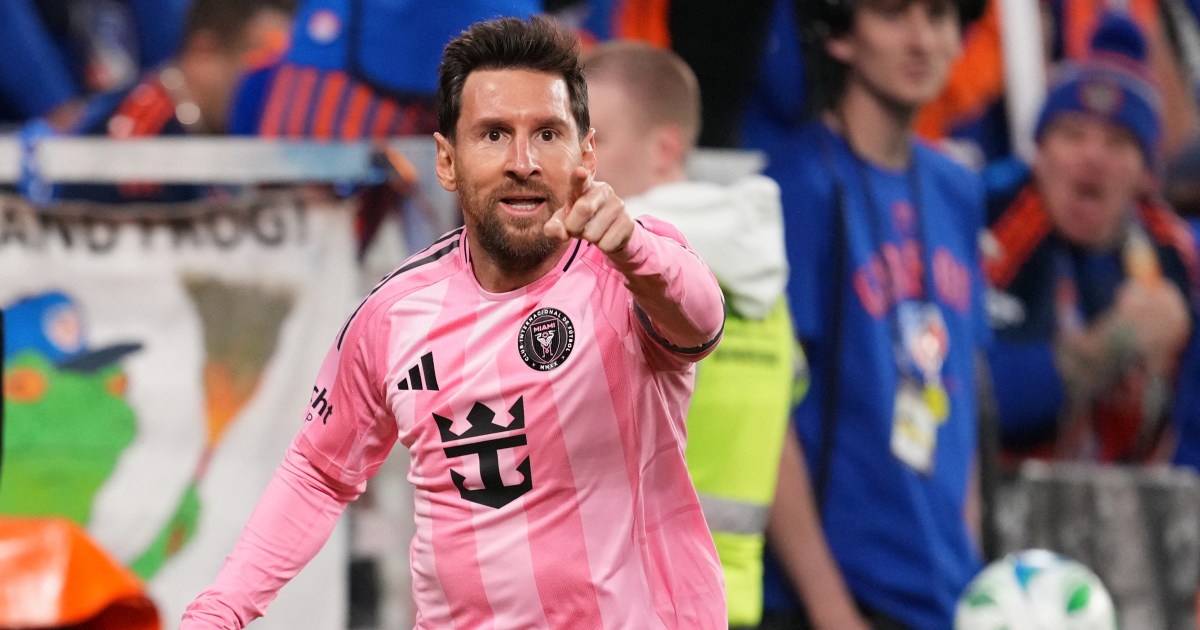 Messi scores goal as Inter Miami beat Cincinnati in Eastern Conference semi