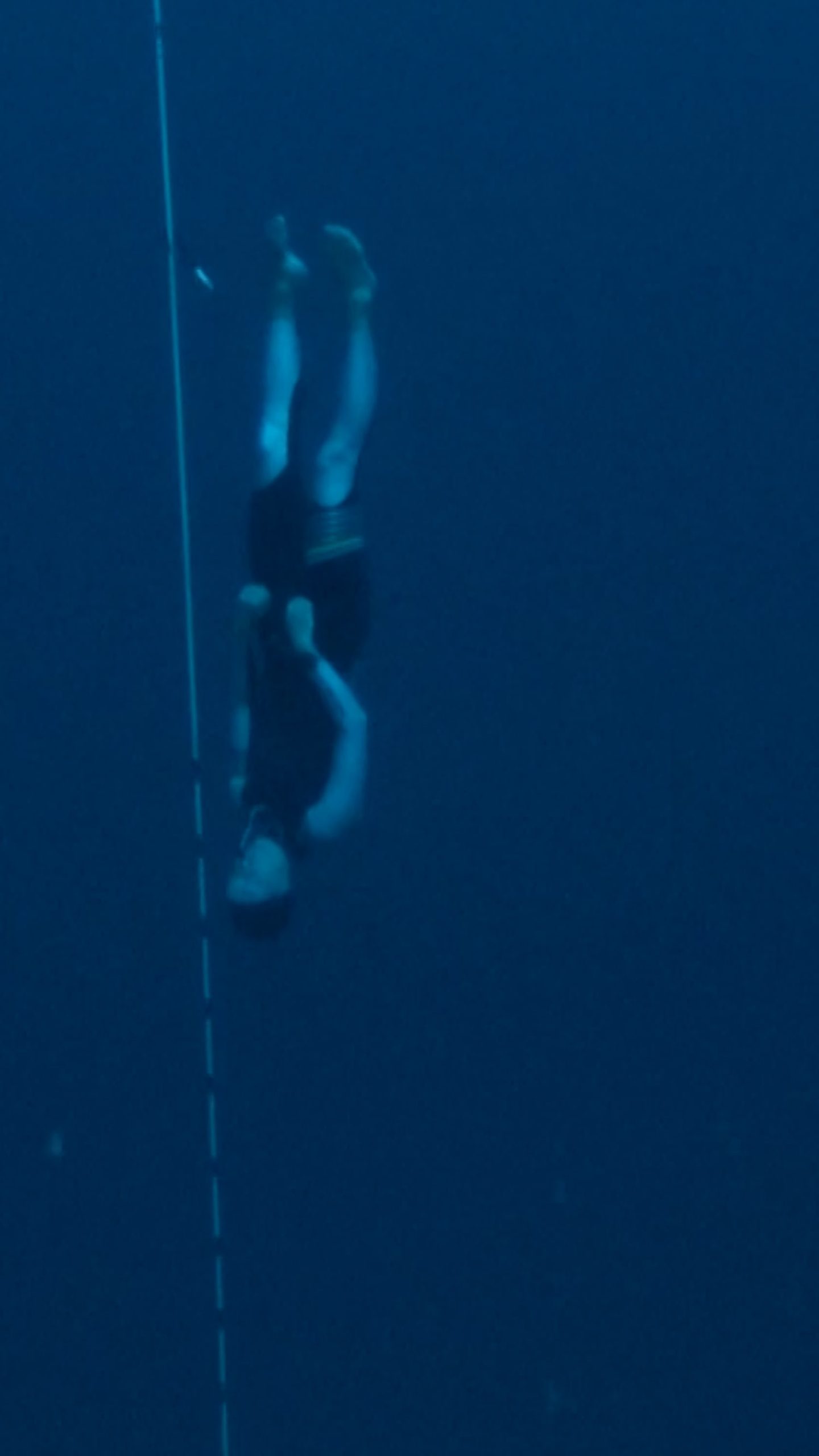 Ukrainian freediver sets new record with 282-foot dive