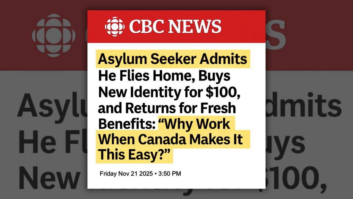 Look out for CBC headline about asylum-seeker in Canada who abused immigration system