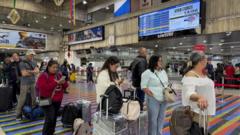 Venezuela demands international airlines resume flights