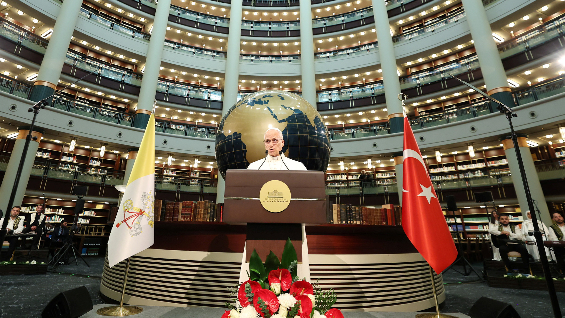 Pope Leo warns ‘future of humanity is at stake’ during Turkiye visit