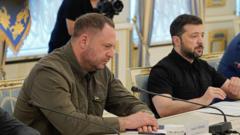 Ukraine anti-corruption agents search home of Zelensky’s top adviser