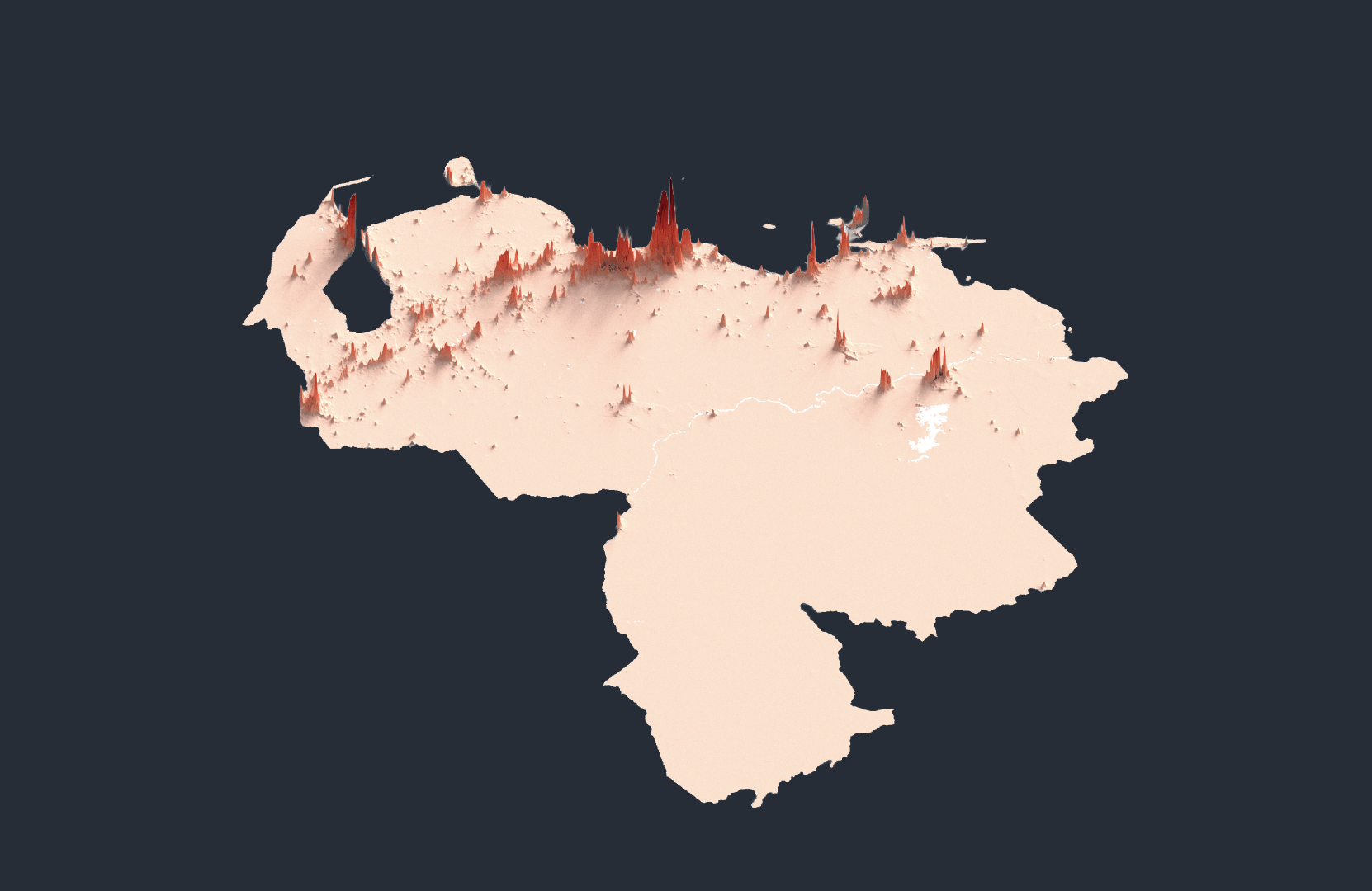 Venezuela explained in 10 maps and charts