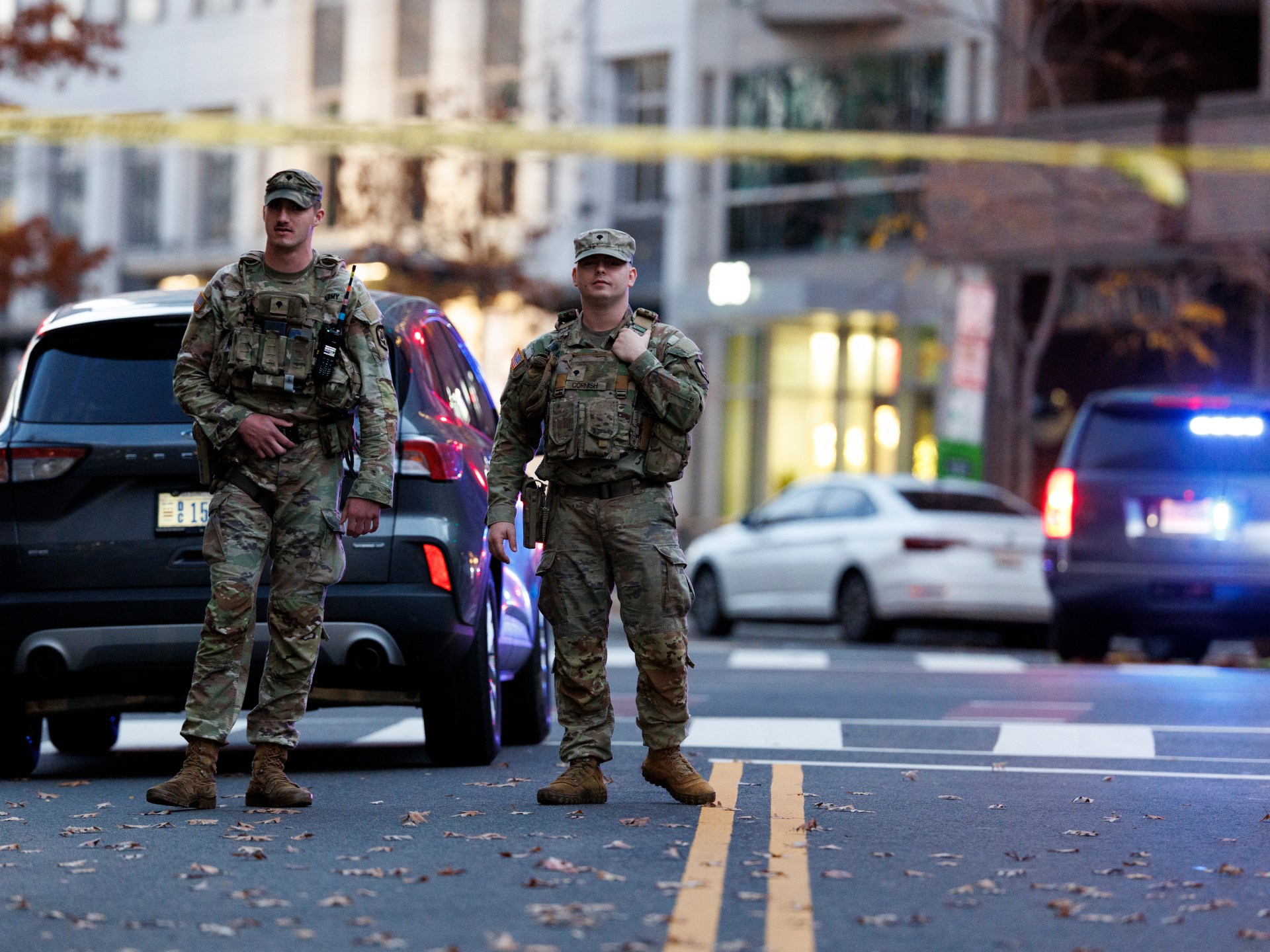 Suspect in Washington, DC, shooting charged with murder after soldier dies