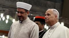 Pope Leo visits Istanbul’s Blue Mosque