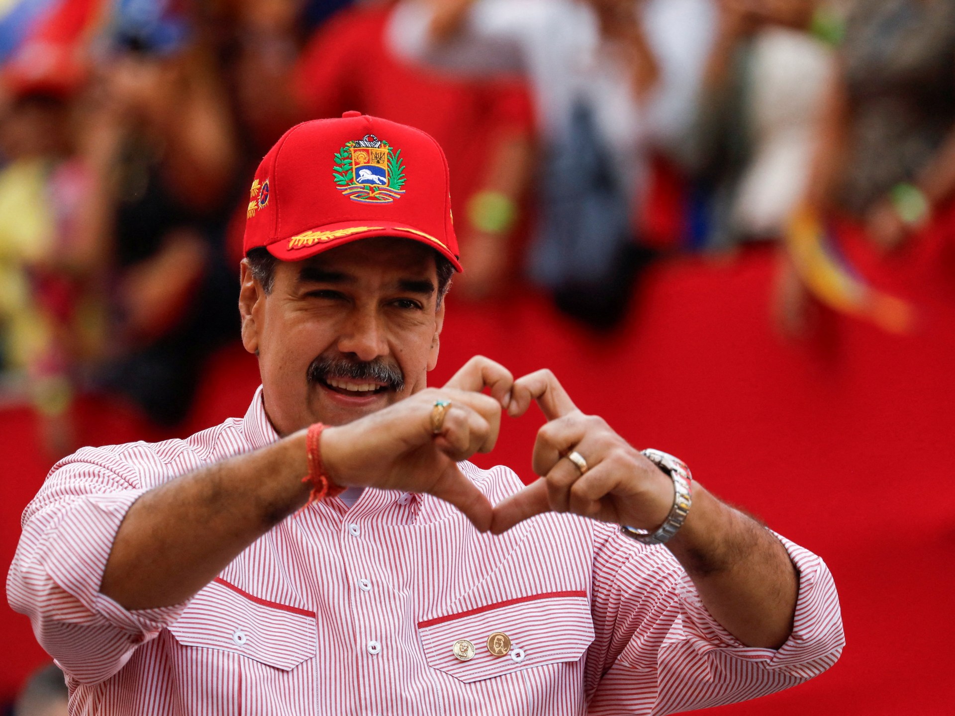 Maduro rejects a ‘slave’s peace’ for Venezuela as US ramps up pressure