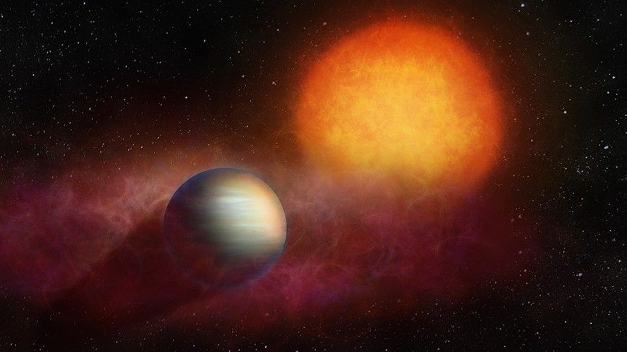 James Webb telescope spots strange ‘super-puff’ planet frantically chasing its own atmosphere through space