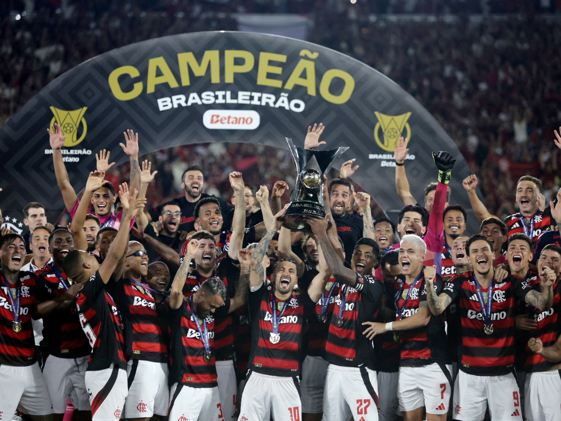 Flamengo add Brazilian title days after Copa Libertadores win