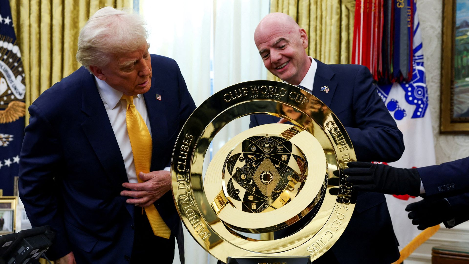 Which global leader has visited Oval Office most? The answer might surprise you