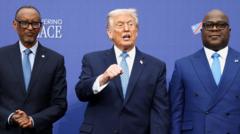 Trump hails ‘historic’ peace deal between DR Congo and Rwanda