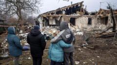 Russia hits Ukraine as US reports progress in talks with Kyiv