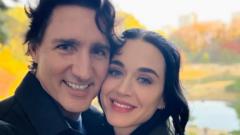 Katy Perry goes Instagram official with Justin Trudeau