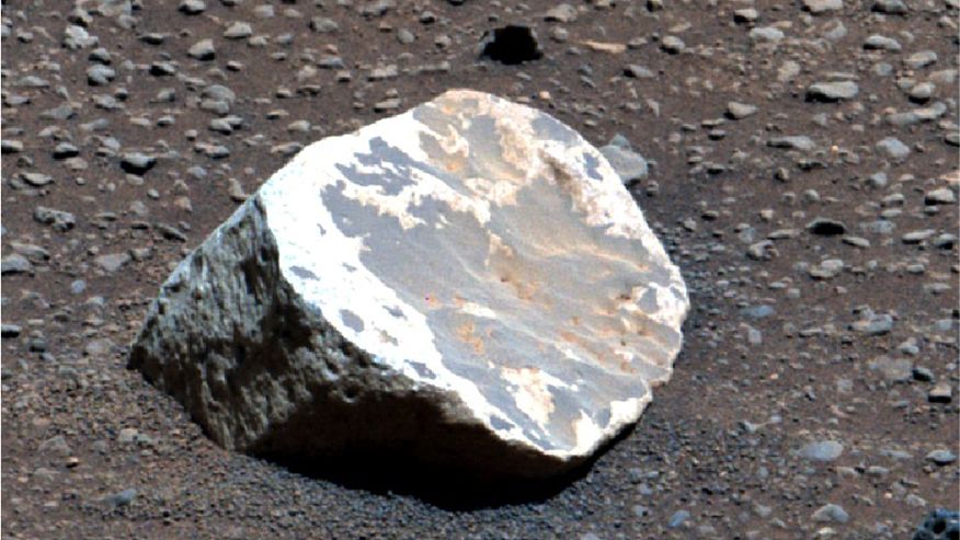 Strangely bleached rocks on Mars hint that the Red Planet was once a tropical oasis