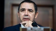 Trump criticises Democrat he pardoned over not switching political parties