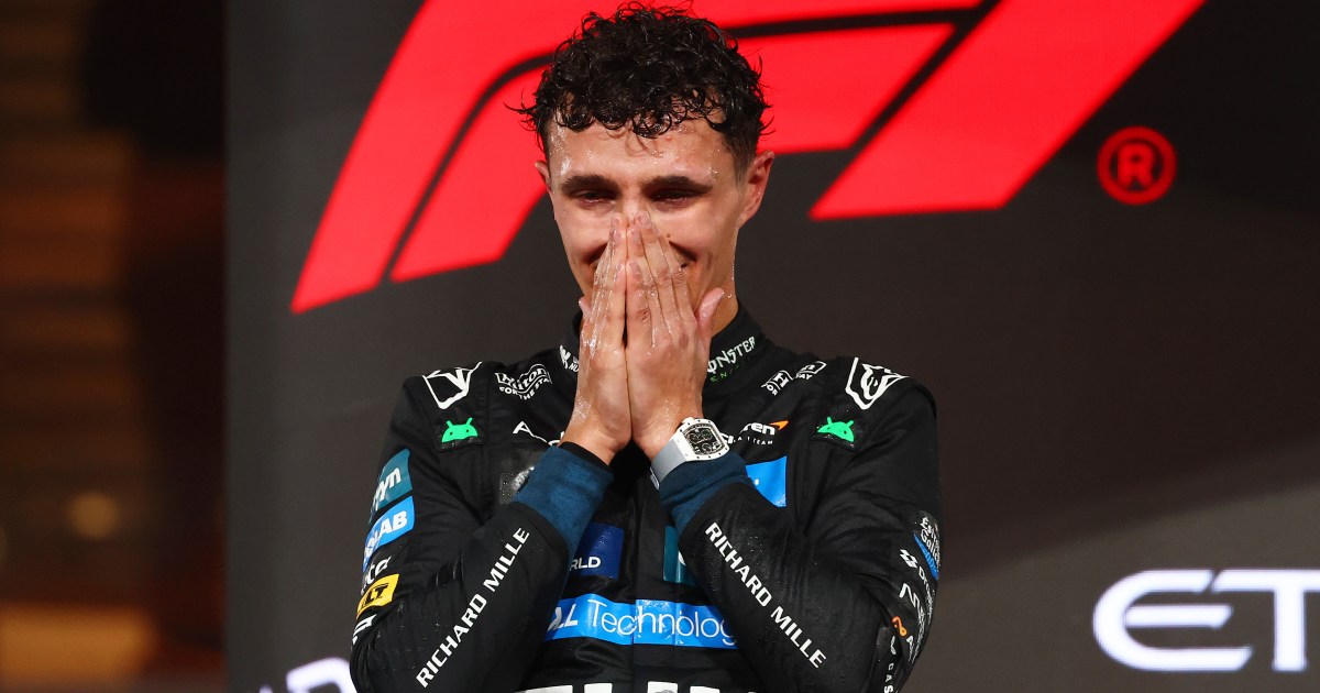 Lando Norris wins maiden F1 world championship title at Abu Dhabi GP
