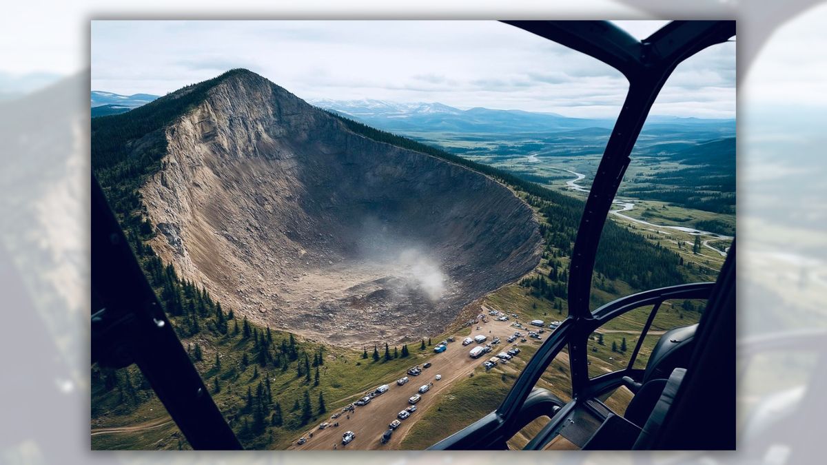 Did Wyoming mountain really collapse? Rumor doesn’t hold up