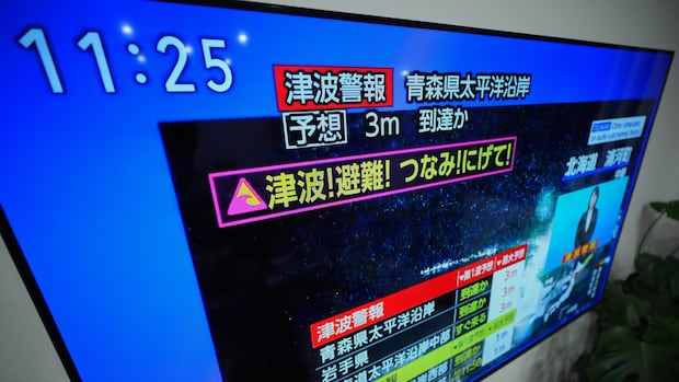 Japan lifts tsunami advisories after powerful earthquake off northern coast