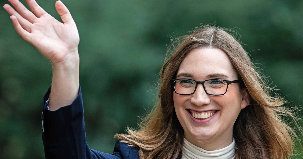 Sarah McBride pokes fun at country’s obsession with her gender in tongue-in-cheek video