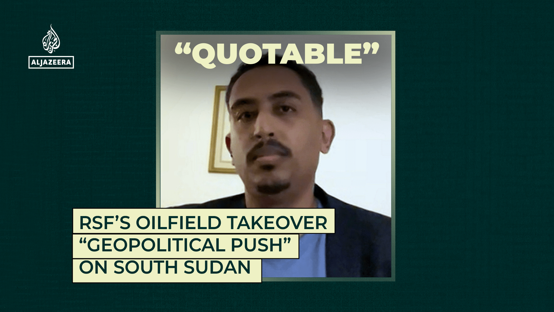 RSF’s oilfield takeover “geopolitical push” on South Sudan