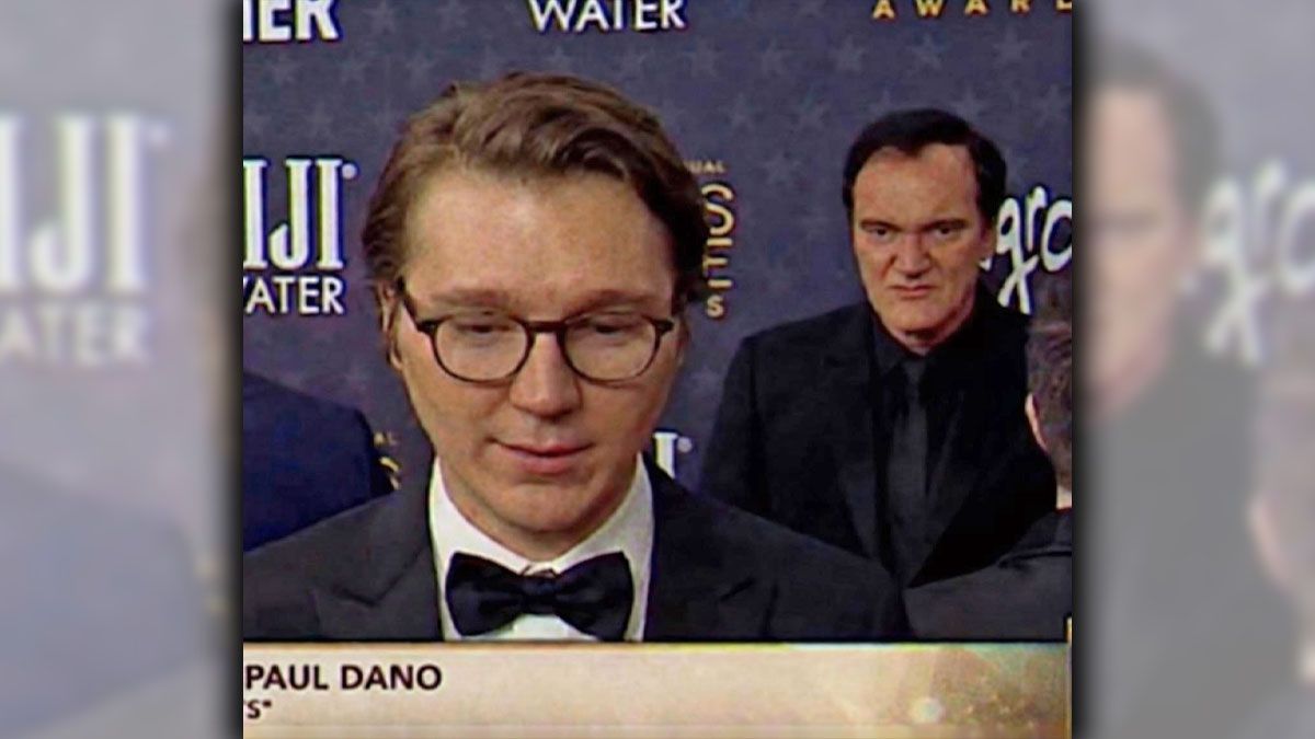 Does photo show Quentin Tarantino glaring at Paul Dano? Here’s the truth