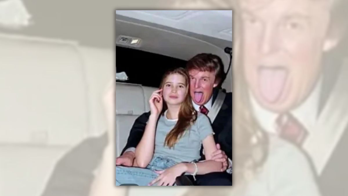 Don’t be fooled by doctored photo of Trump and daughter Ivanka