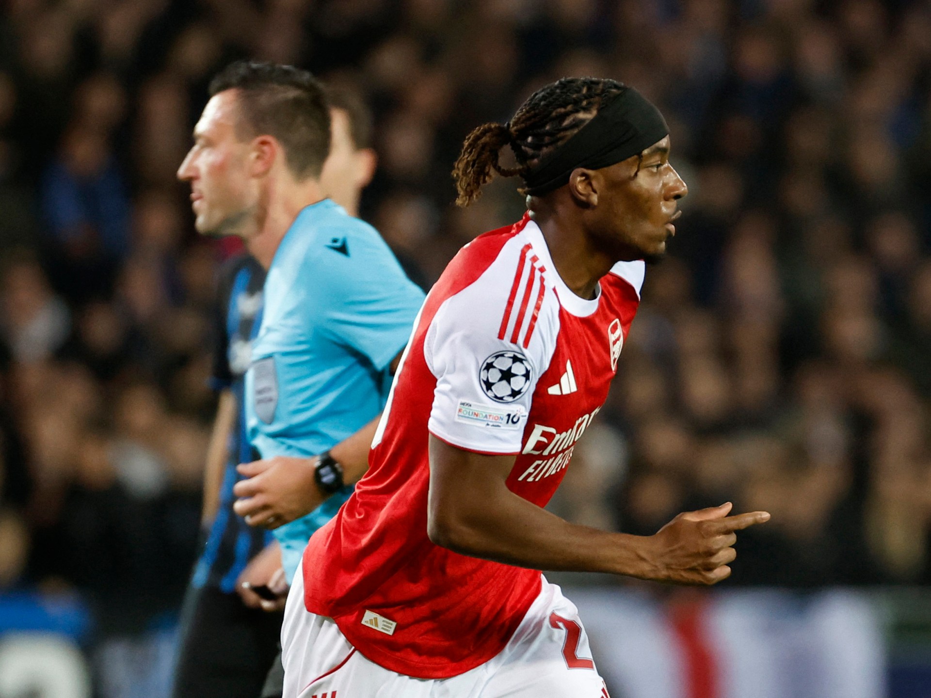 Arsenal maintain Champions League streak in Brugge, while holders PSG held